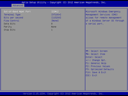 EMB-4924 Seri al Port Console Redirection3