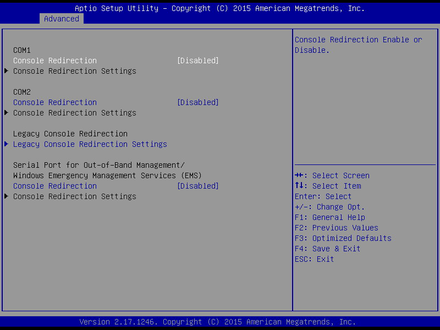 MITX-6968F-Serial Port Console Redirection1