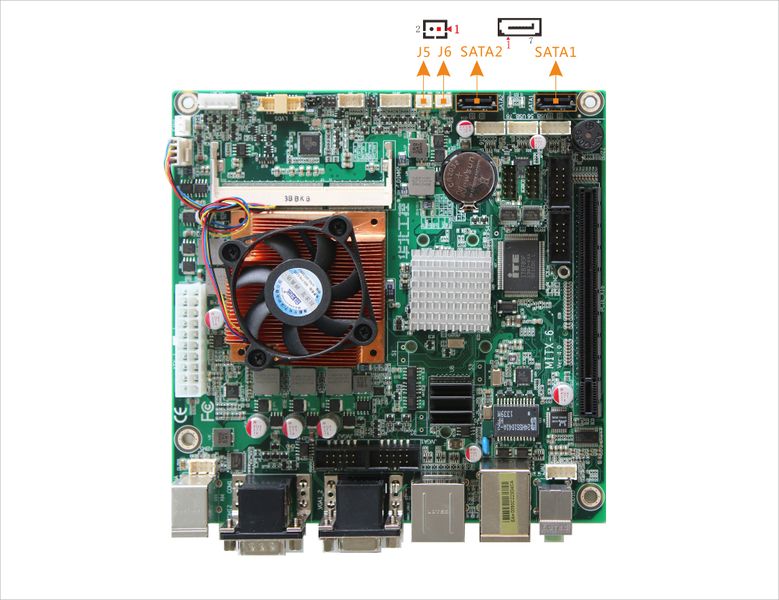 文件:MITX-6928 SATA1，SATA2，J5、J6.jpg