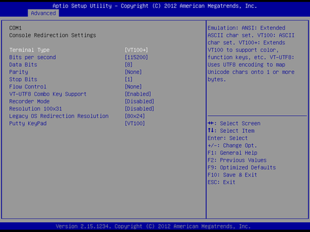 EMB-4924 Seri al Port Console Redirection2