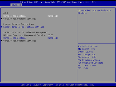 7949-Serial Port Console Redirection