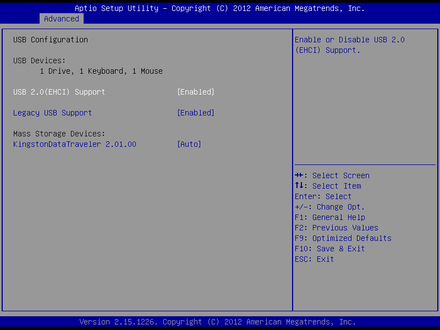 7939-USB Configuration