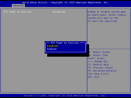1900I-APM Configuration