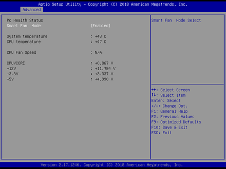 硬件电压侦测信息