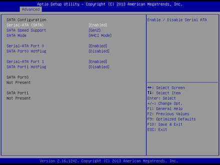 BPC-7940-SATA Configuration