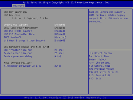 1900I-USB Configuration